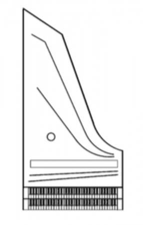 Plan, Ruckers 1640, Cembalo 2 Manuale, Jurgenson