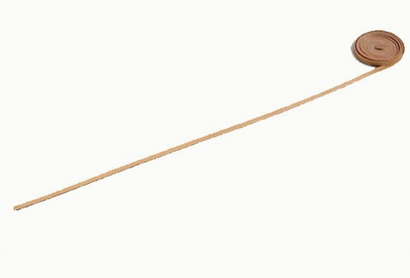 Ziegenleder-Streifen per m, 3 x 0.6 x 1000 mm