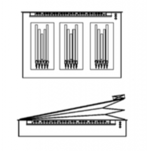 Plan, Näser 1734, Truhenorgel, Germanisches Nationalmuseum