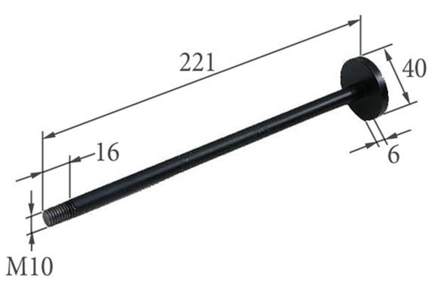 Hammerflügel-Stimmstockniederhalter ab 6 Oktaven