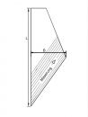 Resonanzboden Spinett, Mondphasenholz Hochgebirgsfichte